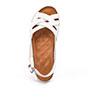 Белые сандалии из натуральной кожи Respect Respect