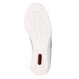 Белые низкие кроссовки из натуральной кожи RIEKER RIEKER