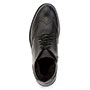 Чёрные низкие ботинки из натуральной кожи Rooman Rooman