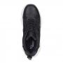 Чёрные кроссовки из натуральной кожи Respect Respect