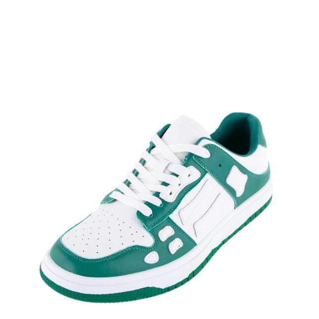 Бело-зеленые кроссовки Respect Respect