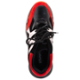 Чёрно-красные кроссовки из спилока El Tempo El Tempo